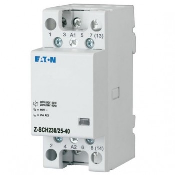 Contactor modular 25A, 4ND, 230V, Eaton Z-SCH230/25-40