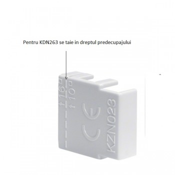 Capac terminal busbar 2-3P Hager KZN023
