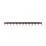 Busbar cu pini 1P/1P+N 13 module 63A 10mmp maro KB163P Hager