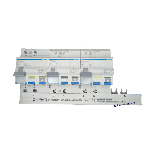 Busbar pt ARFxxxD 63A KDN263AZ Hager
