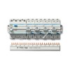 Busbar L1L2L3NL1NL2NL3N.. 57M 80A furca KDN450E Hager