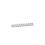 Busbar L1L2L3N-L1N-L2N-L3N-L1N 12M 63A furca KDS463AT Hager