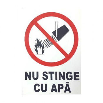 Indicator "NU STINGE CU APA"
