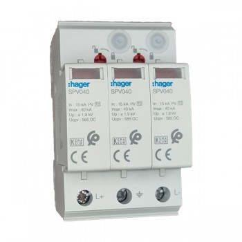 Descarcator T2 3P 40kA SPV340Hager