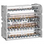 Repartitor 4P 125A, 2x35+2x25+7x6mmp IKBC4035 Cabur