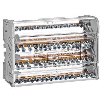 Repartitor 4P 125A, 2x35+2x25+16x6mmp IKBC4135 Cabur