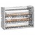 Repartitor 4P 125A, 2x35+2x25+16x6mmp IKBC4135 Cabur