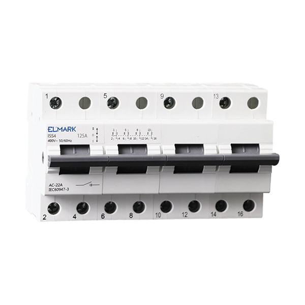 Comutator sursa 4P 125A I-O-II  Elmark