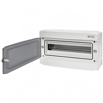 Tablou 18 module montaj aparent IP65 ECH-18PT, ETI 001100350