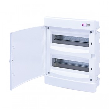 Tablou 24 module montaj incastrat IP40 ECM24PO, ETI 001101016