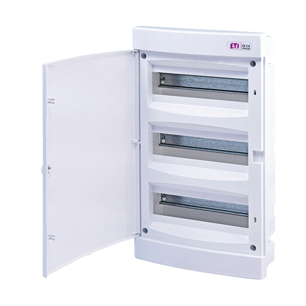 Tablou 36 module montaj incastrat IP40 ECM36, usa opaca ETI 001101017