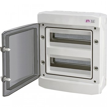 Tablou 24 module montaj aparent IP65 ECH-24PT, ETI 001101063