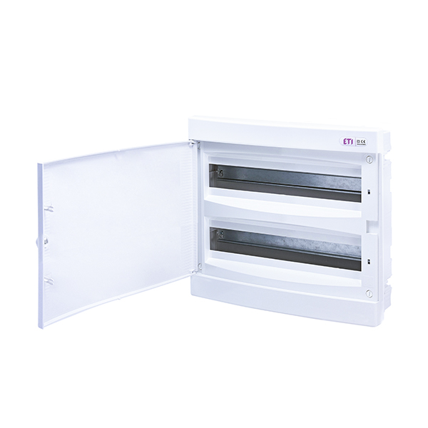 Tablou 2x18 module montaj incastrat IP40 ECM 2x18PO, ETI 001101084