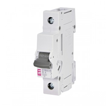 Siguranta automata 1P 4A Curba B 6kA, ETI-P6 001900006