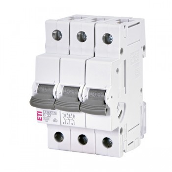 Siguranta automata 3P 32A Curba B 6kA, ETI-P6 001900313