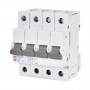 Siguranta automata 3P+N 63A Curba C 6kA, ETI-P6 001900436
