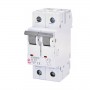 Siguranta automata 2P 13A Curba B 6kA, 2113515 ETI