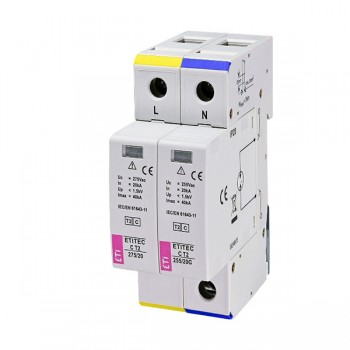 Descarcator supratensiune C T2 275/20 1+1 ETI 002440401