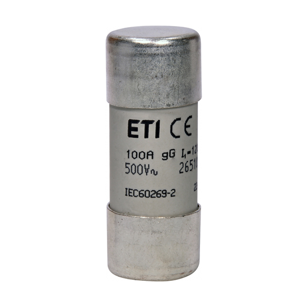 Siguranta cilindrica 22x58 100A gG, ETI 2651050
