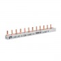 Busbar 3P 12M 10mmp 63A tip pin ETI 002921102