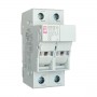 Separator port fuzibil 2P 32A 10x38 EFD 10 LED, ETI 002540013