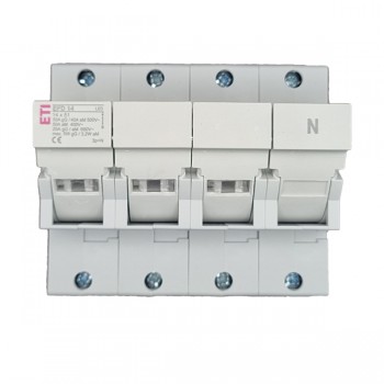 Separator port fuzibil 3P+N 50A 14x51 EFD14 LED, ETI 002560015