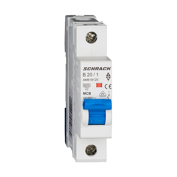 Siguranta automata 1P B 20A 6kA AM618120 Schrack