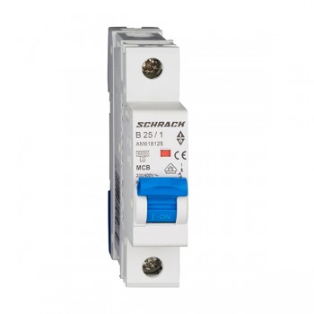 Siguranta automata 1P B 25A 6kA AM618125 Schrack