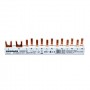 Busbar pt diferential 2P+6 intr. aut. 1P+N Schrack BS990161