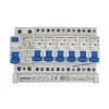 Busbar pt diferential 2P+6 intr. aut. 1P+N Schrack BSA90161