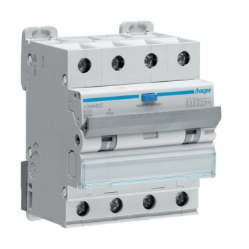 Siguranta automata diferentiala RCBO 4P B-40A/30mA tip A ADM440C Hager