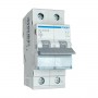 Siguranta automata 1P+N, 6A, 6kA, 2M curba C, Hager MCN506