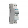Siguranta automata 1P+N, 16A, 4.5kA, curba C, Hager MJN516