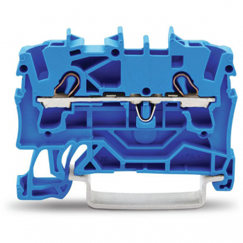 Clema sir 2.5 mmp albastru 2002-1204 2 cond. cage clamp Wago
