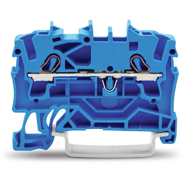 Clema sir 2.5 mmp albastru 2002-1204 2 cond. cage clamp Wago