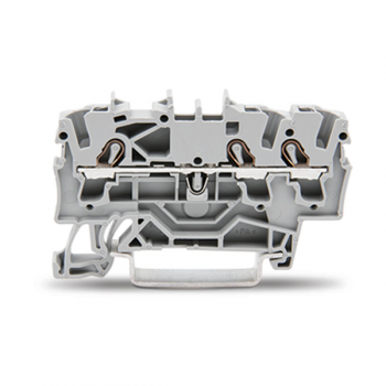 Clema sir 2.5 mmp gri 2002-1301 3 cond. cage clamp Wago