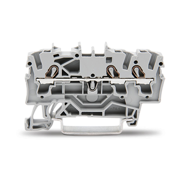 Clema sir 2.5 mmp gri 2002-1301 3 cond. cage clamp Wago