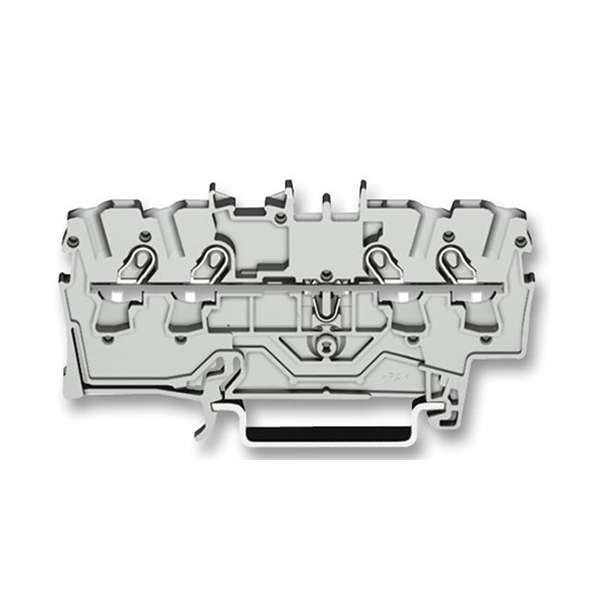 Clema sir 2.5 mmp gri 2002-1401 4 cond. cage clamp Wago
