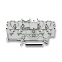 Clema sir 2.5 mmp gri 2002-1401 4 cond. cage clamp Wago