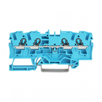 Clema sir 2.5 mmp albastru 2002-1404 4 cond. cage clamp Wago