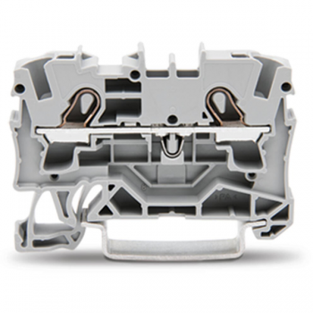Clema sir 4mmp gri 2004-1201 2 cond. cage clamp Wago