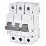 Siguranta automata 3P 6A Curba B 6kA, ETI-P6 001900307