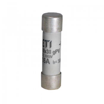 Siguranta cilindrica c.c. 10X38 12A/1000V gPV, ETI 002625077