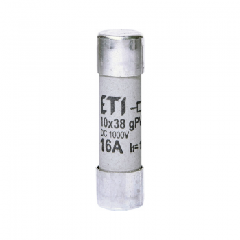 Siguranta cilindrica c.c. 10x38 10A/1000V gPV ETI 002625075
