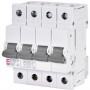 Siguranta automata 3P+N 16A Curba B 6kA, ETI-P6 001900410