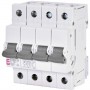 Siguranta automata 3P+N 16A Curba C 6kA, ETI-P6 001900430