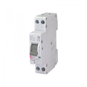 Siguranta automata diferentiala 6A/30mA B tip A 6kA KZS-1M-DN, ETI 002175141