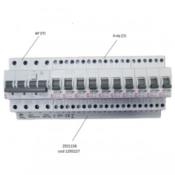 Busbar 4PL1NL2NL3N.. 2921156 ETI 