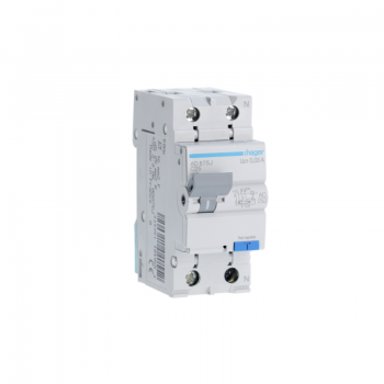 Siguranta automata diferentiala RCBO 1P+N C-25A/30mA tip AC AD875J Hager