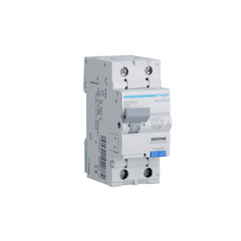 Siguranta automata diferentiala RCBO 1P+N C-10A/30mA tip A ADA960D Hager